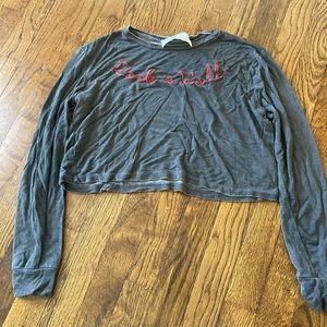 Vintage Havana cropped rock and roll shirt